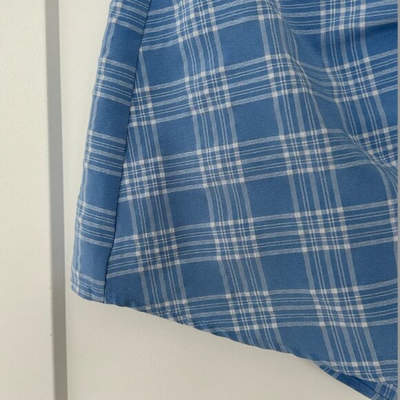 Plaid Blue Skort - Picture 4 of 12